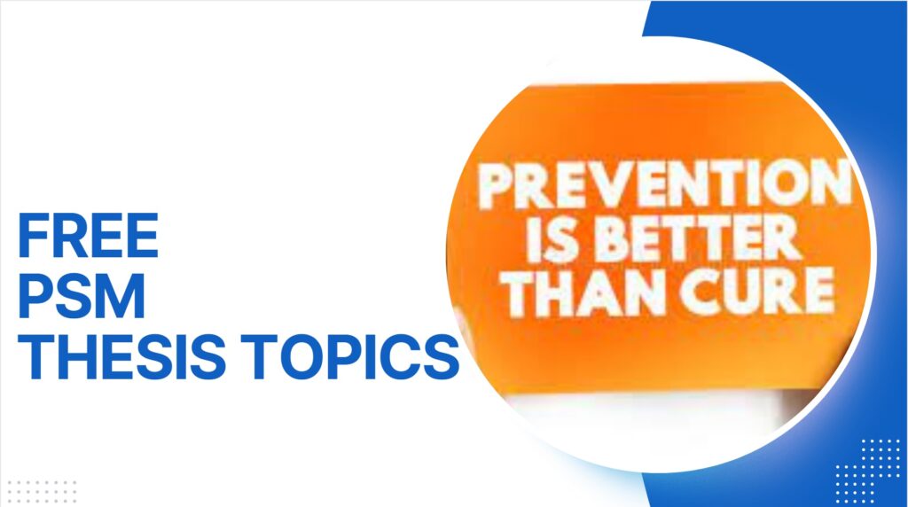 PSM thesis Topics