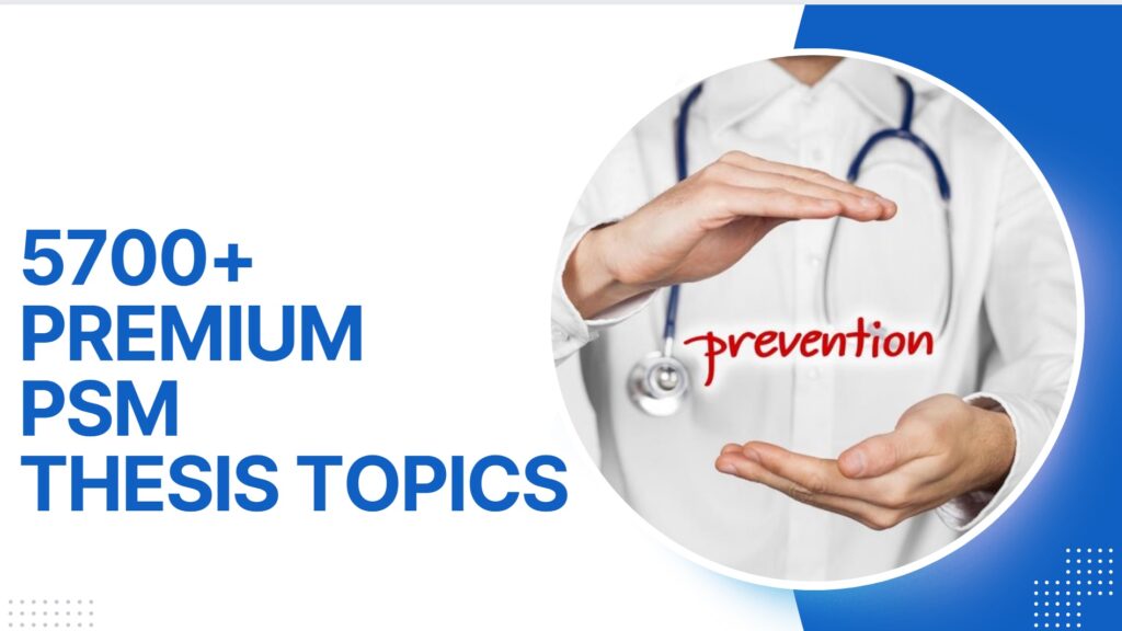 PSM thesis topics