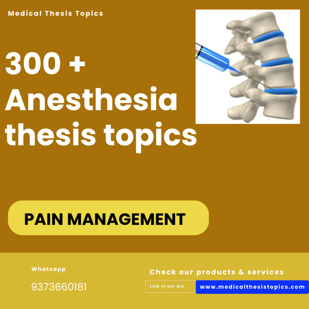 Pain Management